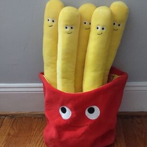 Jumbo French Fries Plush Squish Toy  22 Inch Tall!